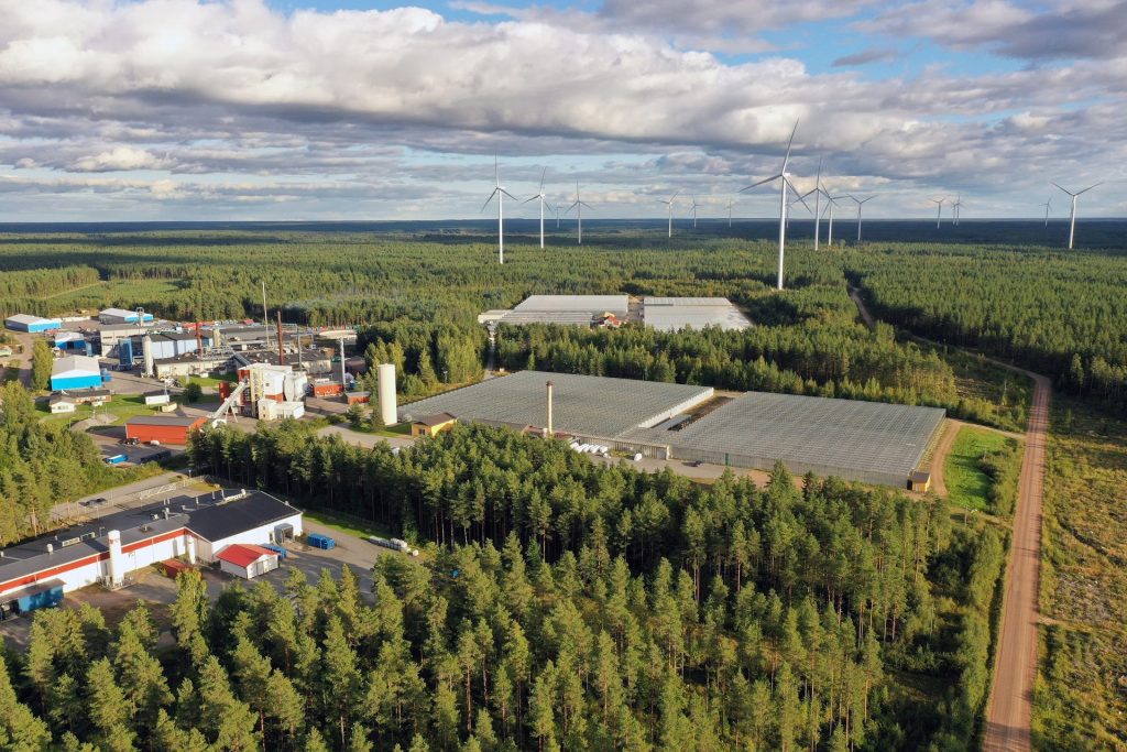 Ilmakuva Kirkkokallion alueesta