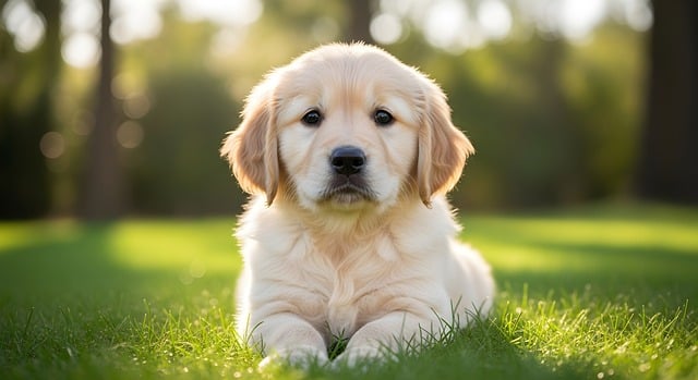 Kultaisen noutajan pentu